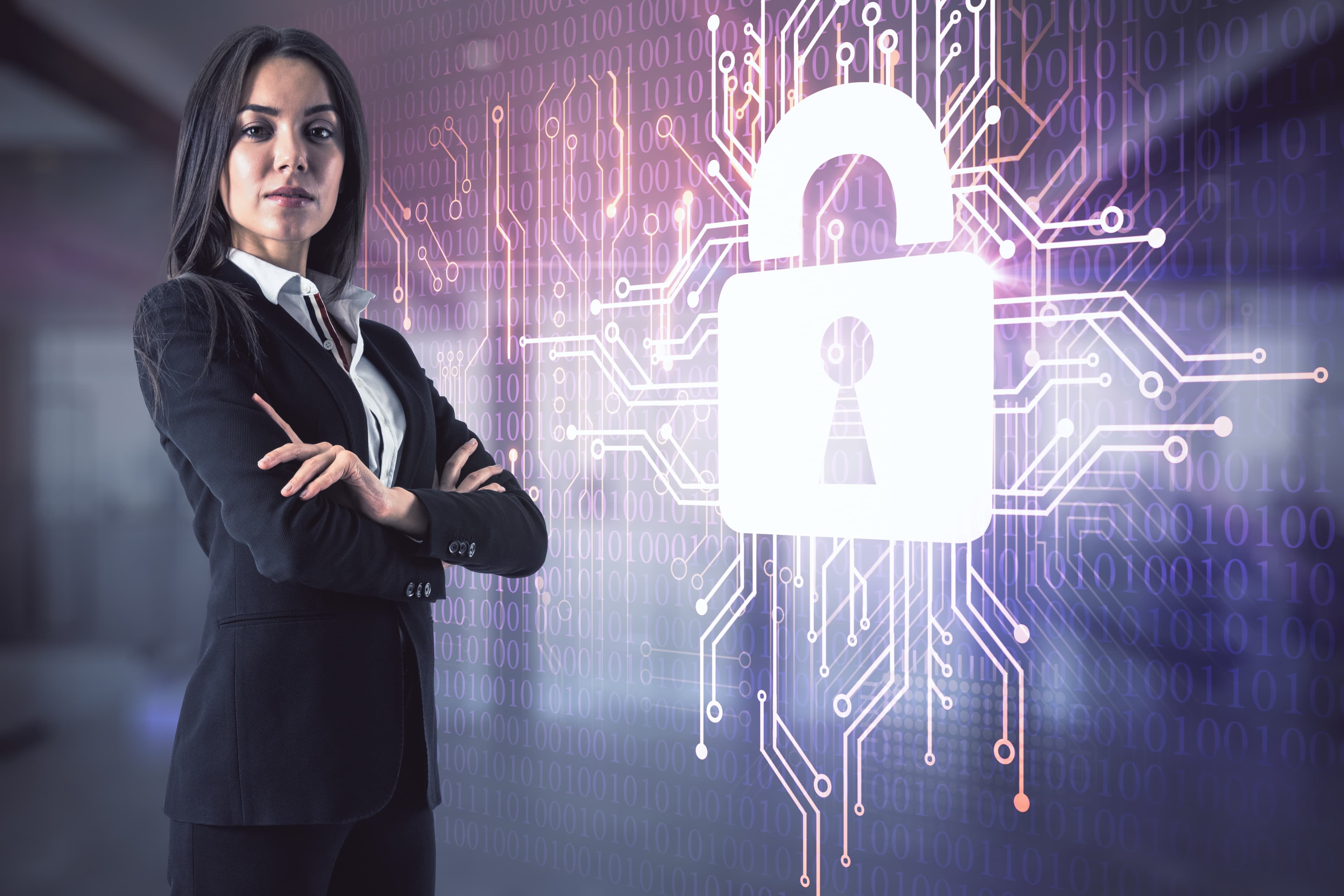 Oranje cybersecurity team supporting a business