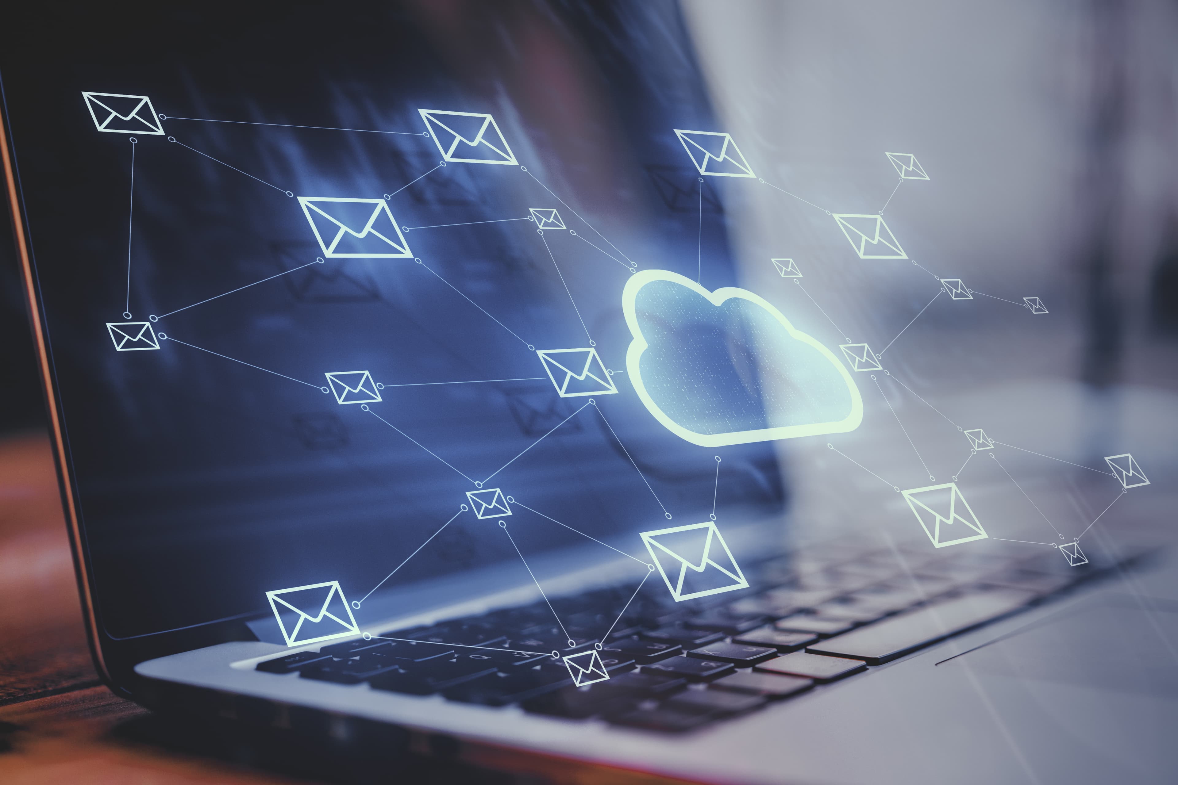 Cybersecurity specialist reviewing email threats