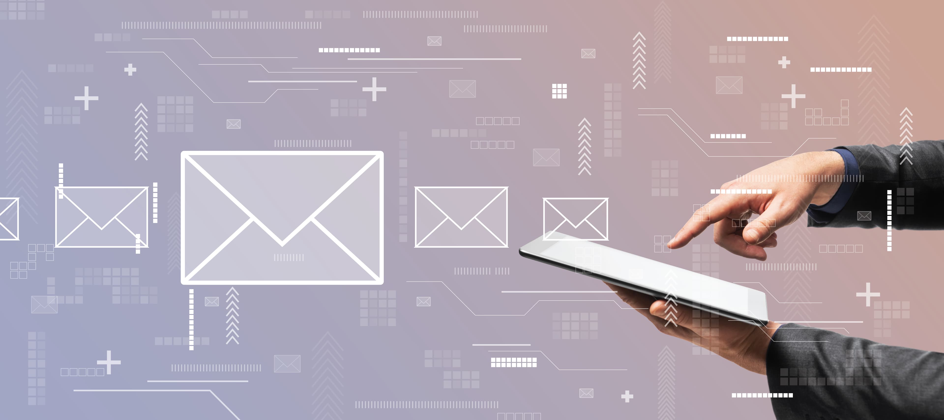 Email connecting to business systems and cloud applications